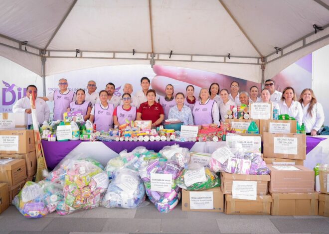 Recolecta DIF Tamaulipas cerca de 15 toneladas de ayuda para familias afectadas por los sismos en Venezuela