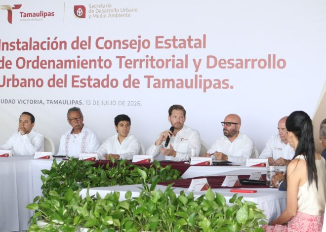 Alinean esfuerzos para transformar desarrollo urbano de Tamaulipas