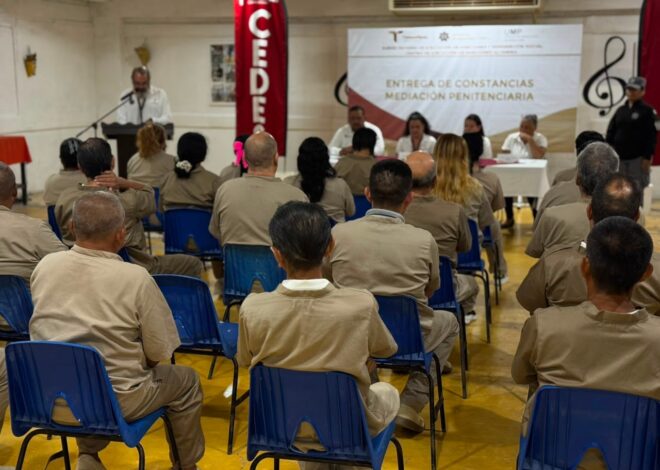 Certifican a PPL de los CEDES Victoria y Altamira en Mediación Penitenciaria