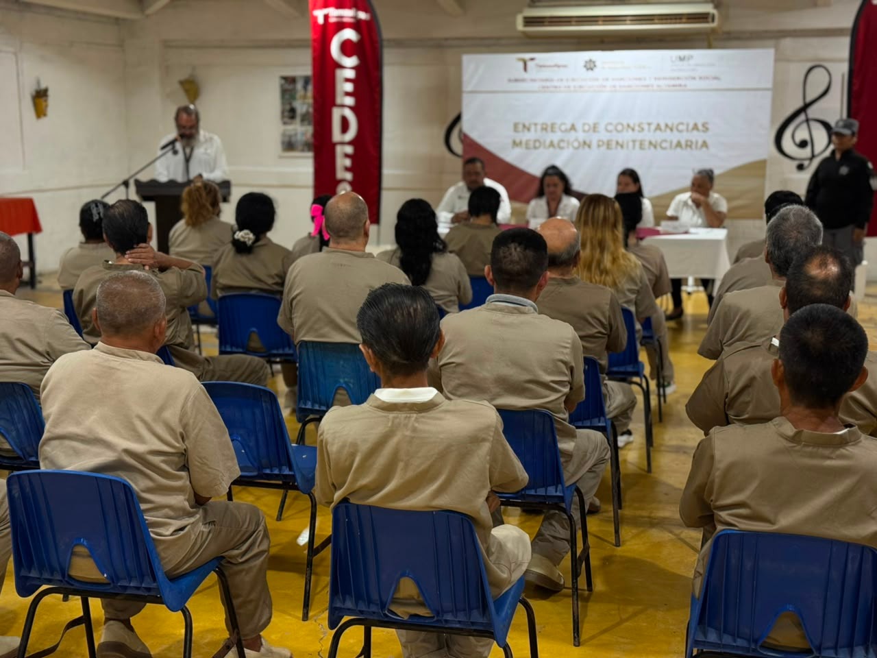 Certifican a PPL de los CEDES Victoria y Altamira en Mediación Penitenciaria