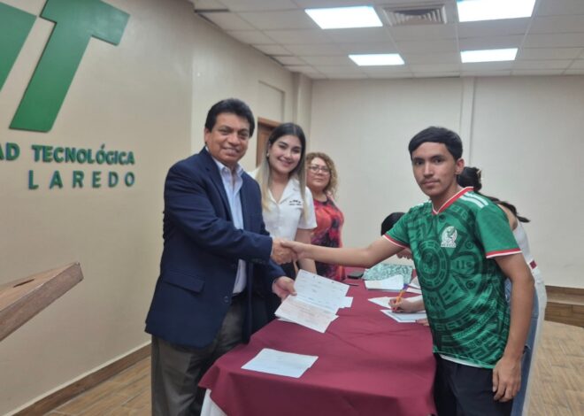 Respalda la UT Nuevo Laredo a estudiantes con becas