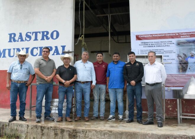 Entrega Gobierno de Tamaulipas equipo para la operación del rastro municipal de Ocampo