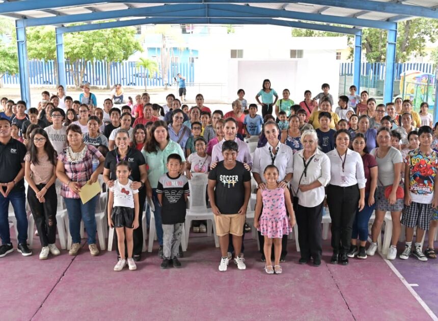 Entrega DIF Tampico Beca «Esperaza de Tamaulipas » a Menores del Programa PANNARTI
