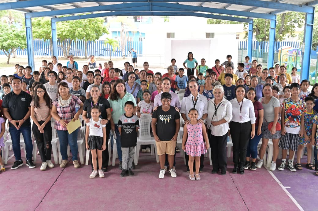 Entrega DIF Tampico Beca «Esperaza de Tamaulipas » a Menores del Programa PANNARTI